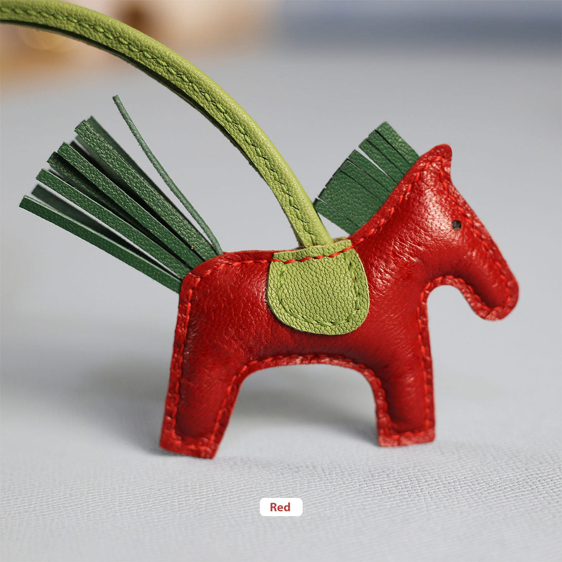 Wirkin® Sheep Leather Horse Bag Charm DIY Kit