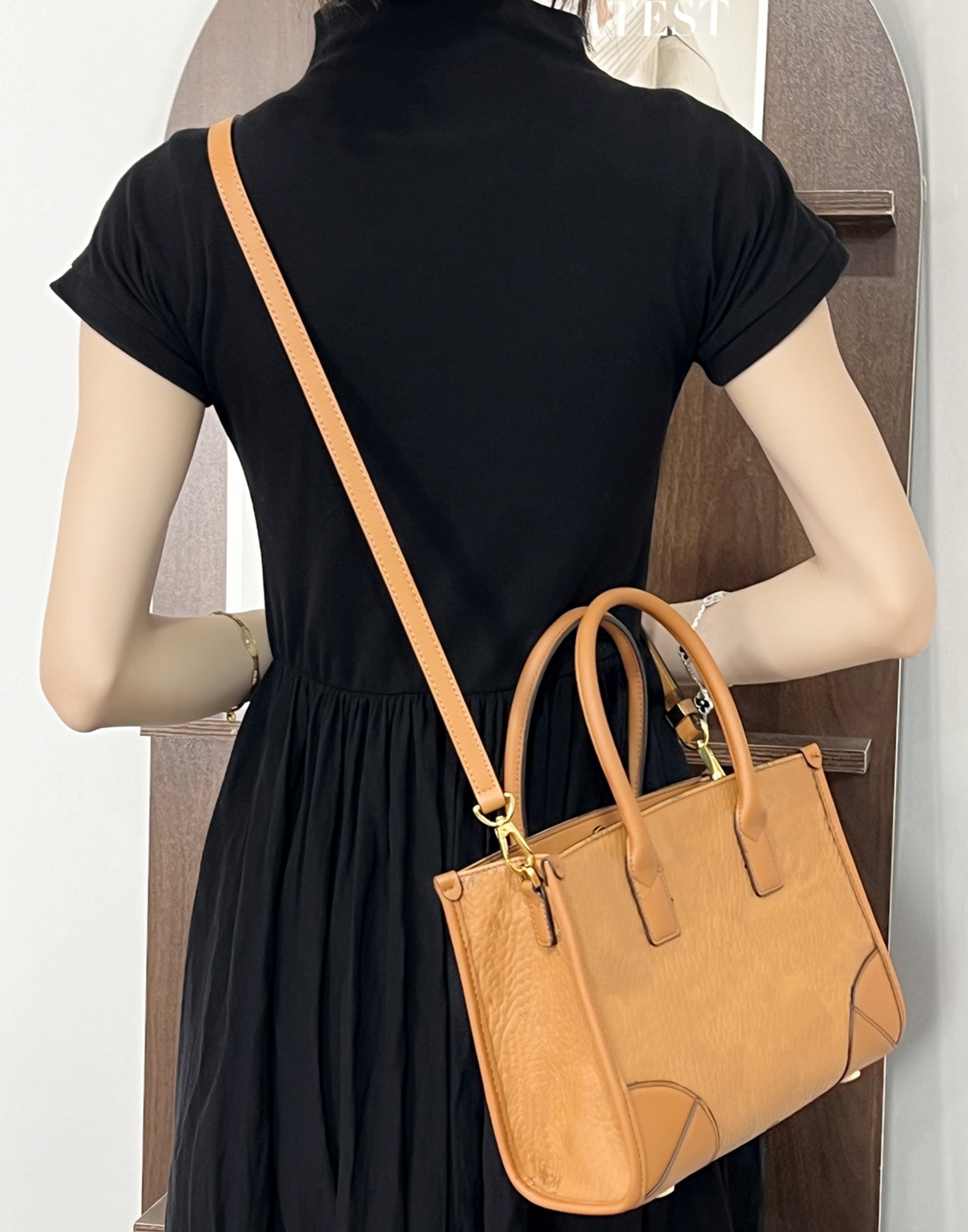 Suitable for tote bags, leather shoulder straps, adjustable crossbody straps, replacement accessories for bags