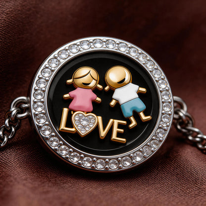 The Infinity Locket Bracelet