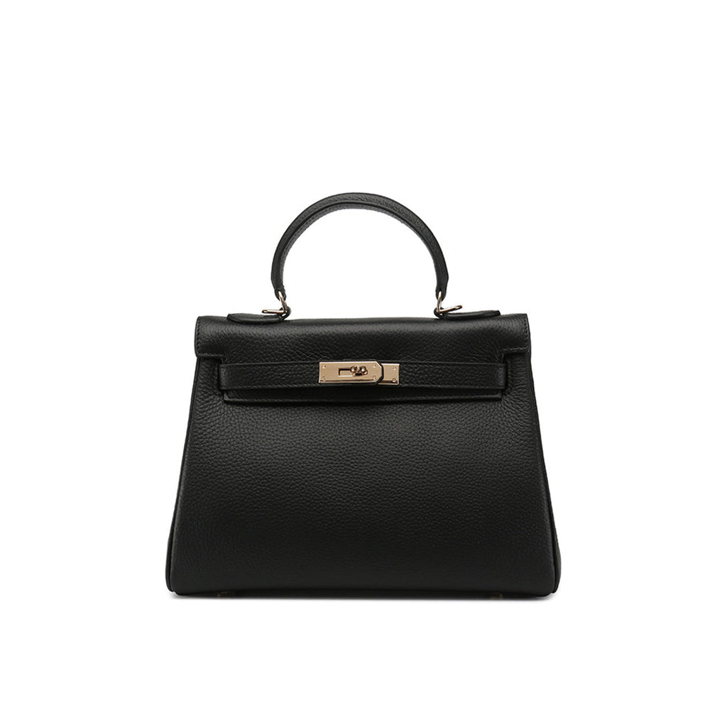 Designer Luxury Handbag | Inspired Kelly in Black - Wirkin™