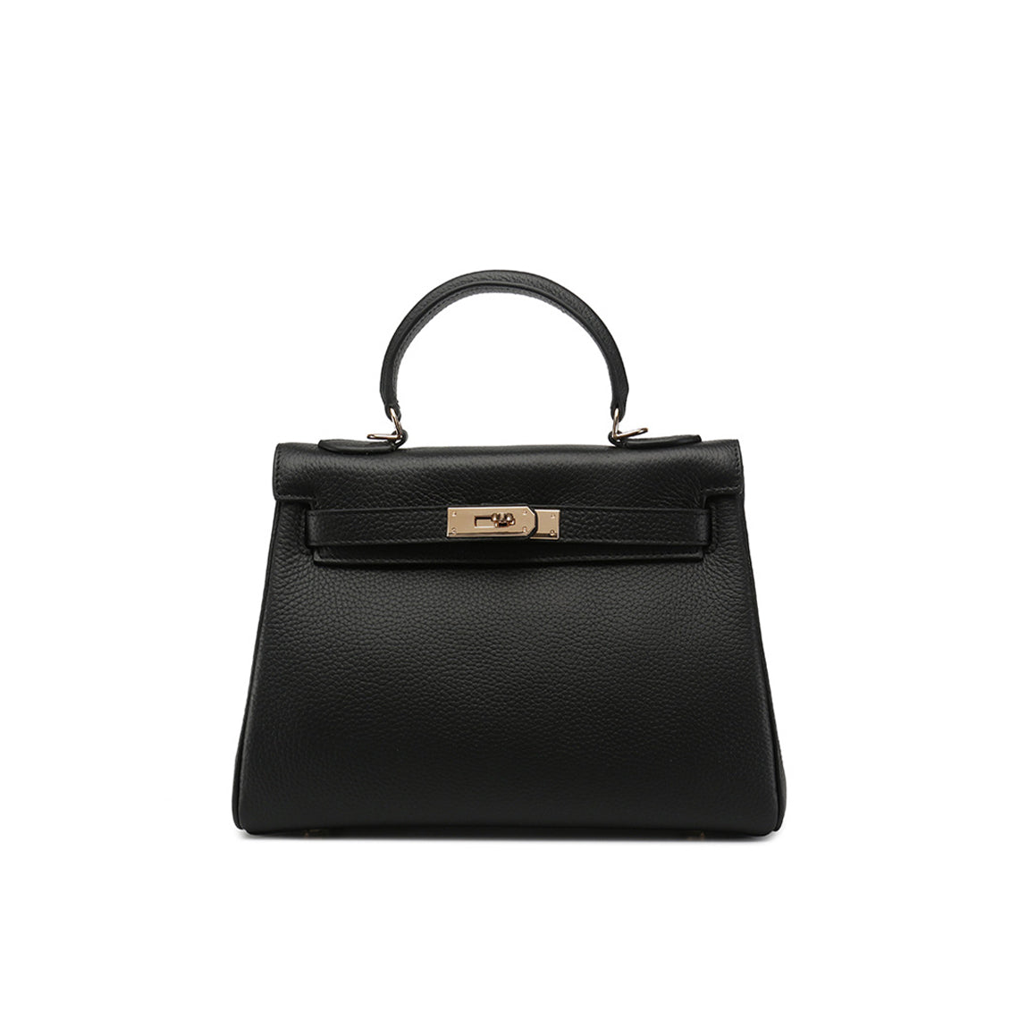 Designer Luxury Handbag | Inspired Kelly in Black - Wirkin™