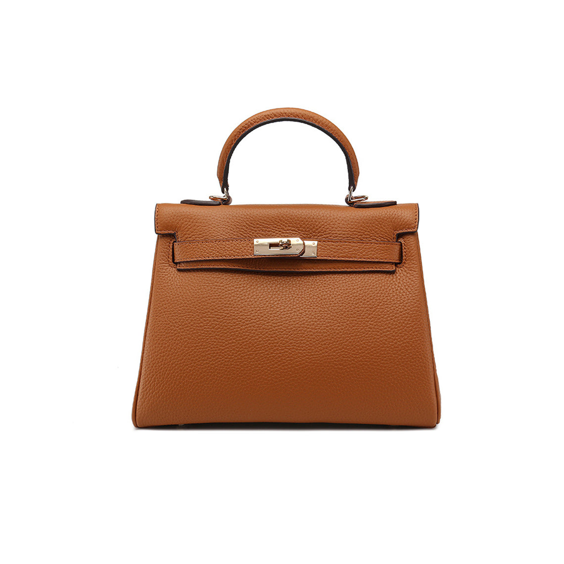 Designer Luxury Handbag | Inspired Kelly in Brown - Wirkin™
