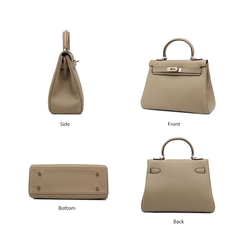 Designer Luxury Handbag | Top Grain Genuine Leather Bag - Wirkin™