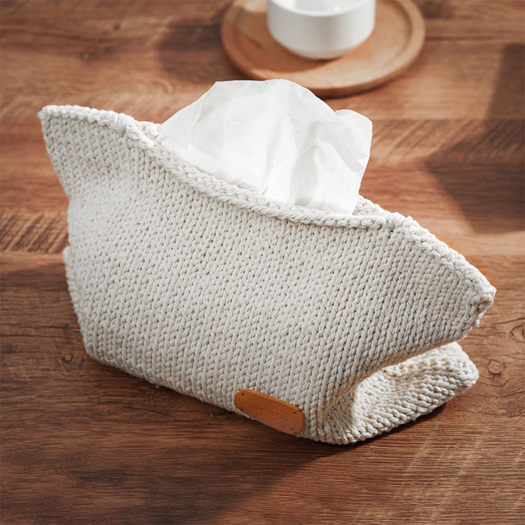 Small Knitting Project | Knitting Tissue Box DIY Kit for Beginners - Wirkin™