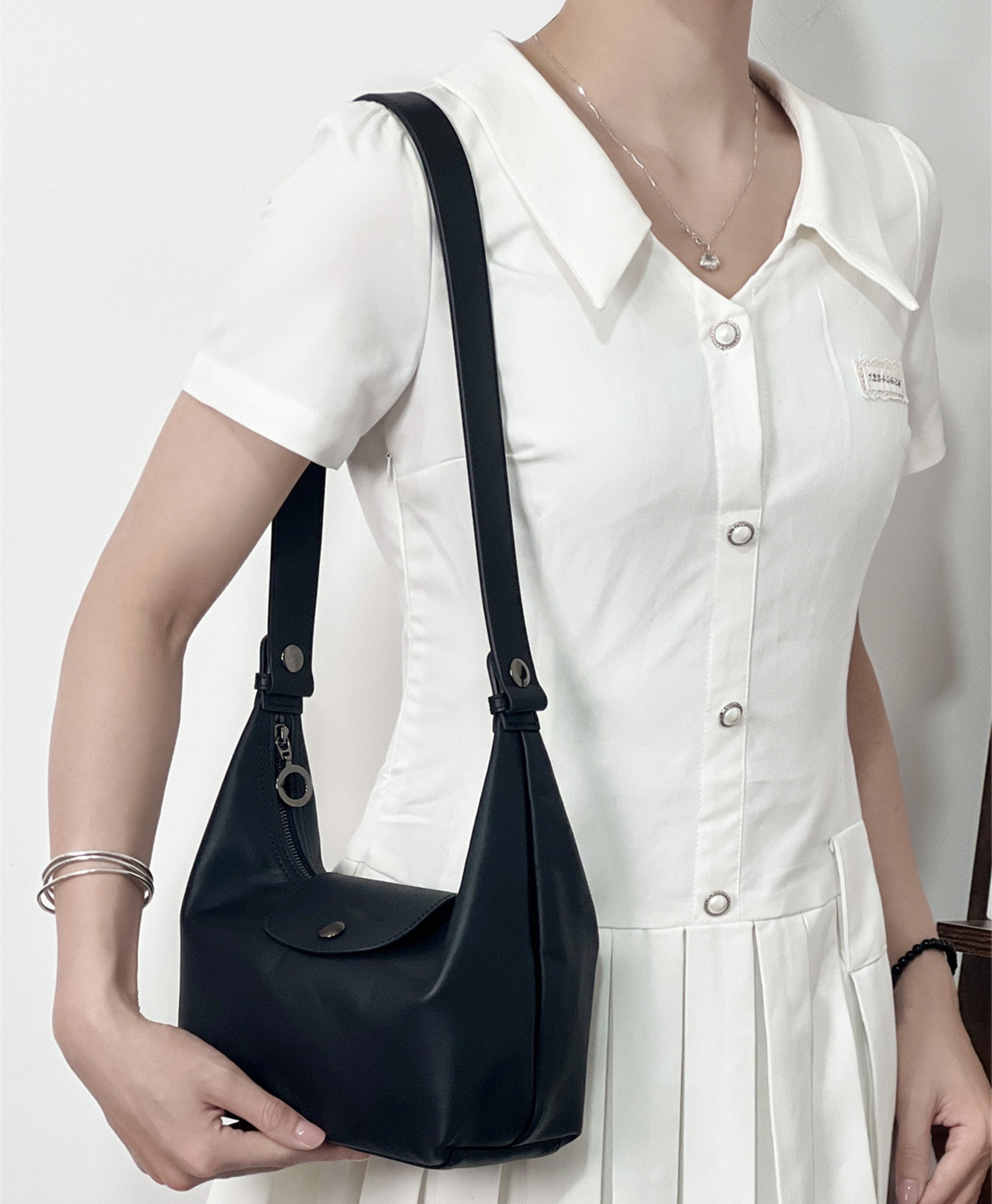Shoulder Strap Extension for Le Pliage Xtra Bag, Genuine Leather Replacement Strap, New Style Shoulder Bag Strap Accessory