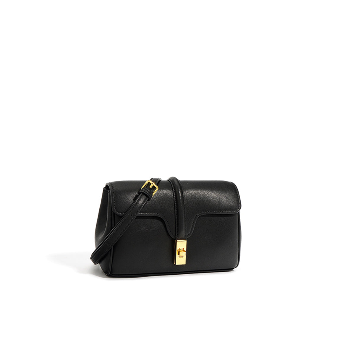 Inspired Min Soft 16 Bag in Black | Leather Crossbody Bag Mini Tote for Women - Wirkin™