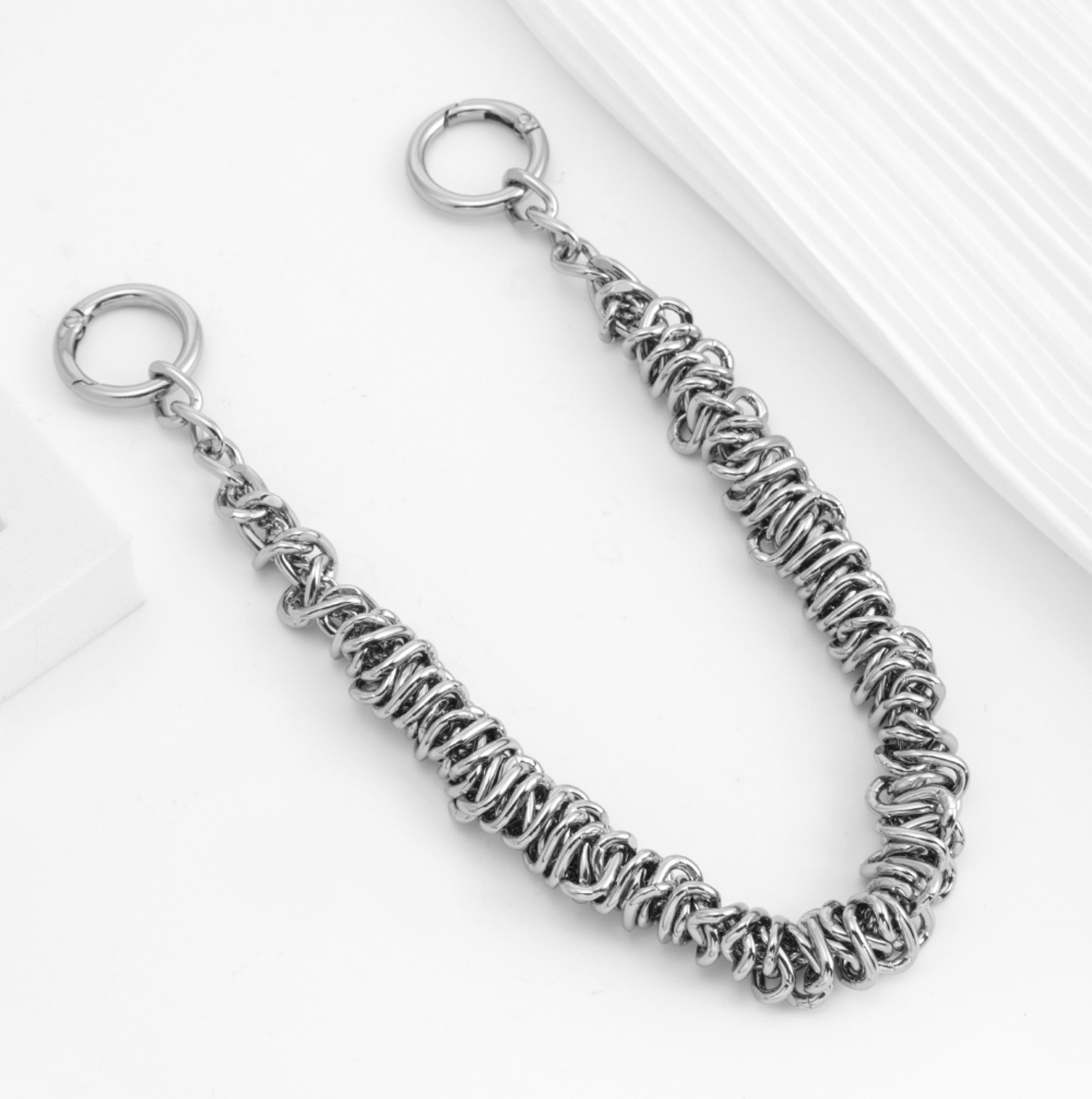 Cloud bag decorative chain bag carrying belt, fashion women bag replacement bag chain transformation chain accessories