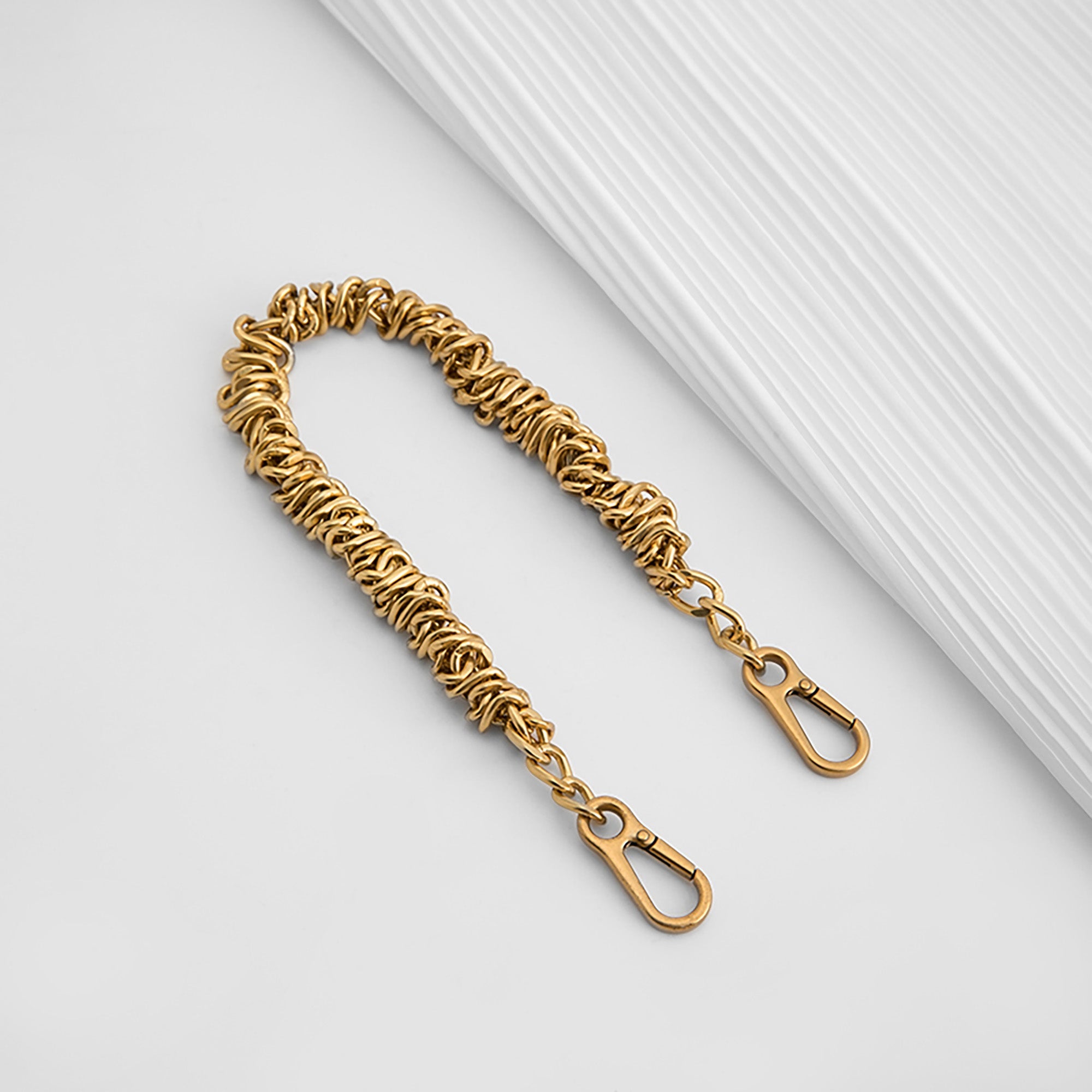 Cloud bag decorative chain bag carrying belt, fashion women bag replacement bag chain transformation chain accessories