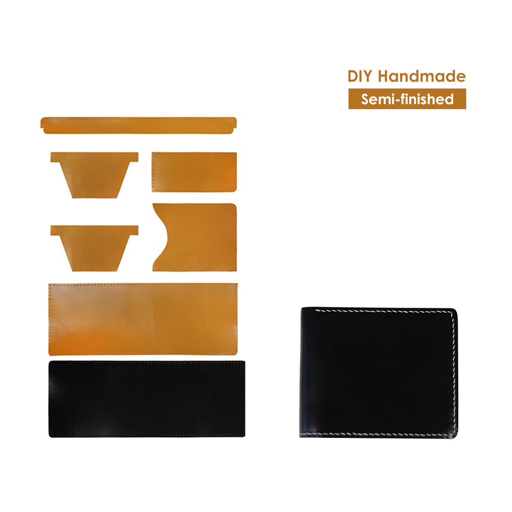 DIY Wallet Kit | Genuine Italian Leather Wallet Sewing Kit for Beginners - Wirkin™