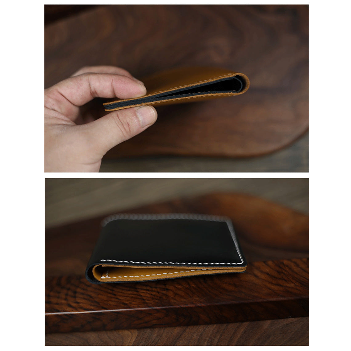 DIY Minimalistic Leather Wallet | Make Your Own Wallet - Wirkin™