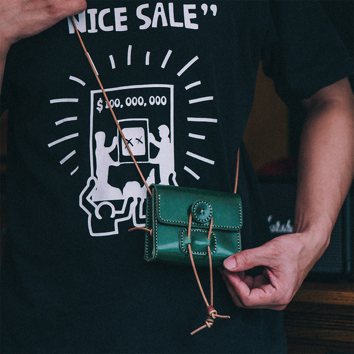 Mini Crossbody Bag Green for Men and Women | Unisex Purse & Crossbody Bag - Wirkin™