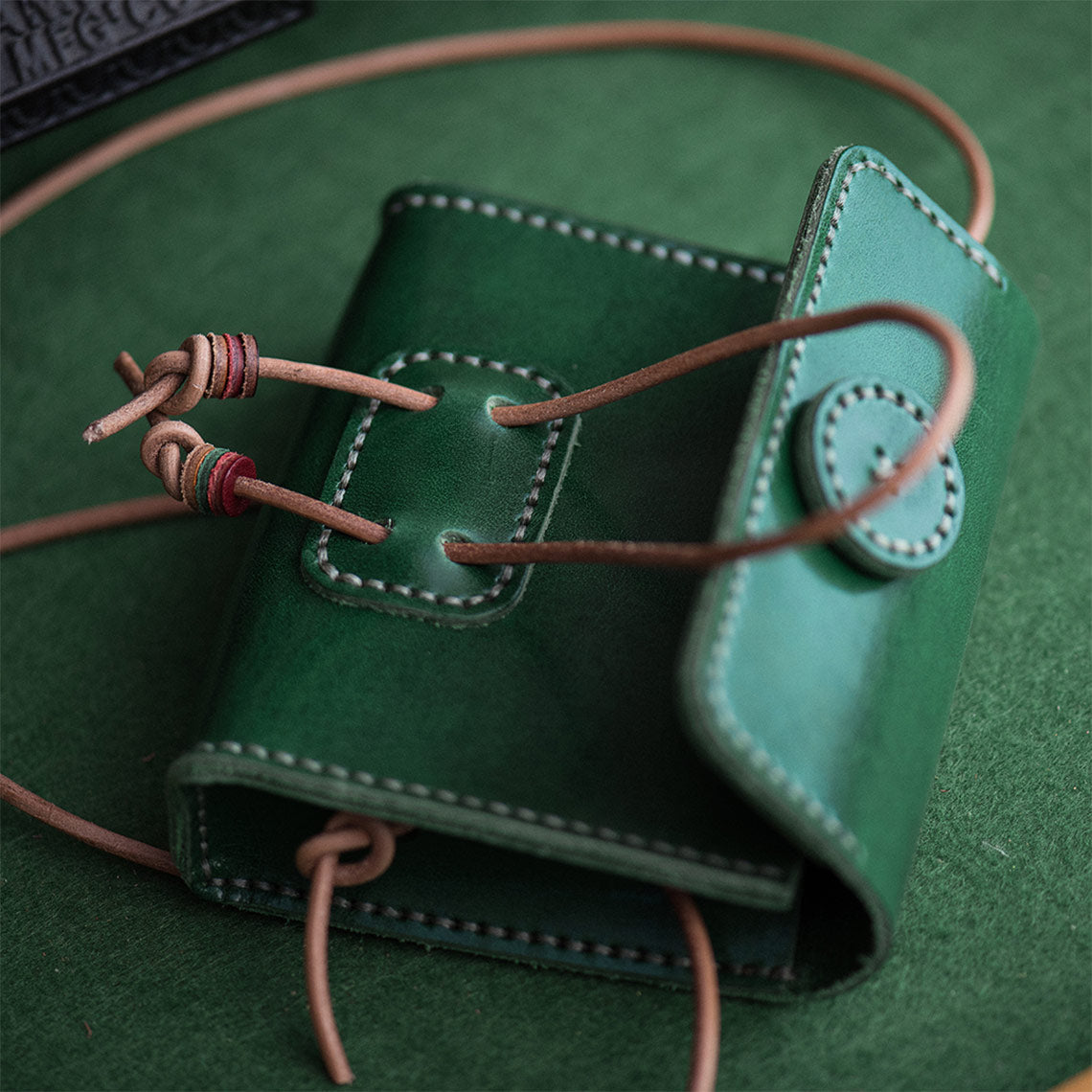 Mini Minimalistic Square Bag | Women's Coin Purse & Mini Crossbody Bag Green - Wirkin™