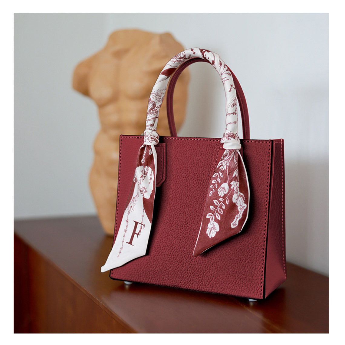 Wirkin® Top Grain Leather Mini Tote Handbag DIY Kit