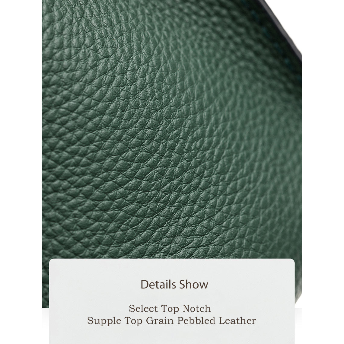 Top Grain Pebbled Leather Bags | Genuine Leather Bags - Wirkin™