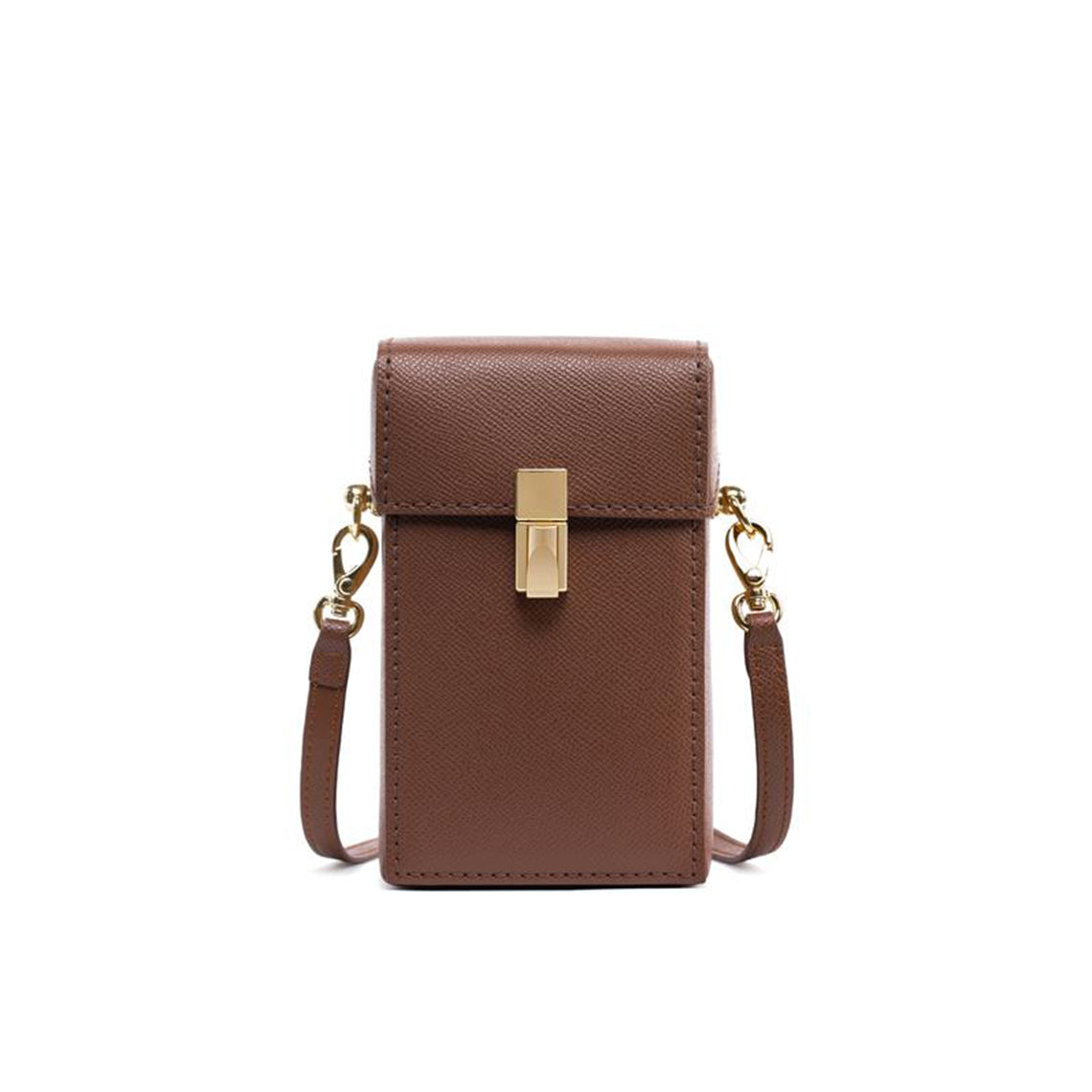 Leather Brown Phone Bag DIY Kit  | Wirkin™