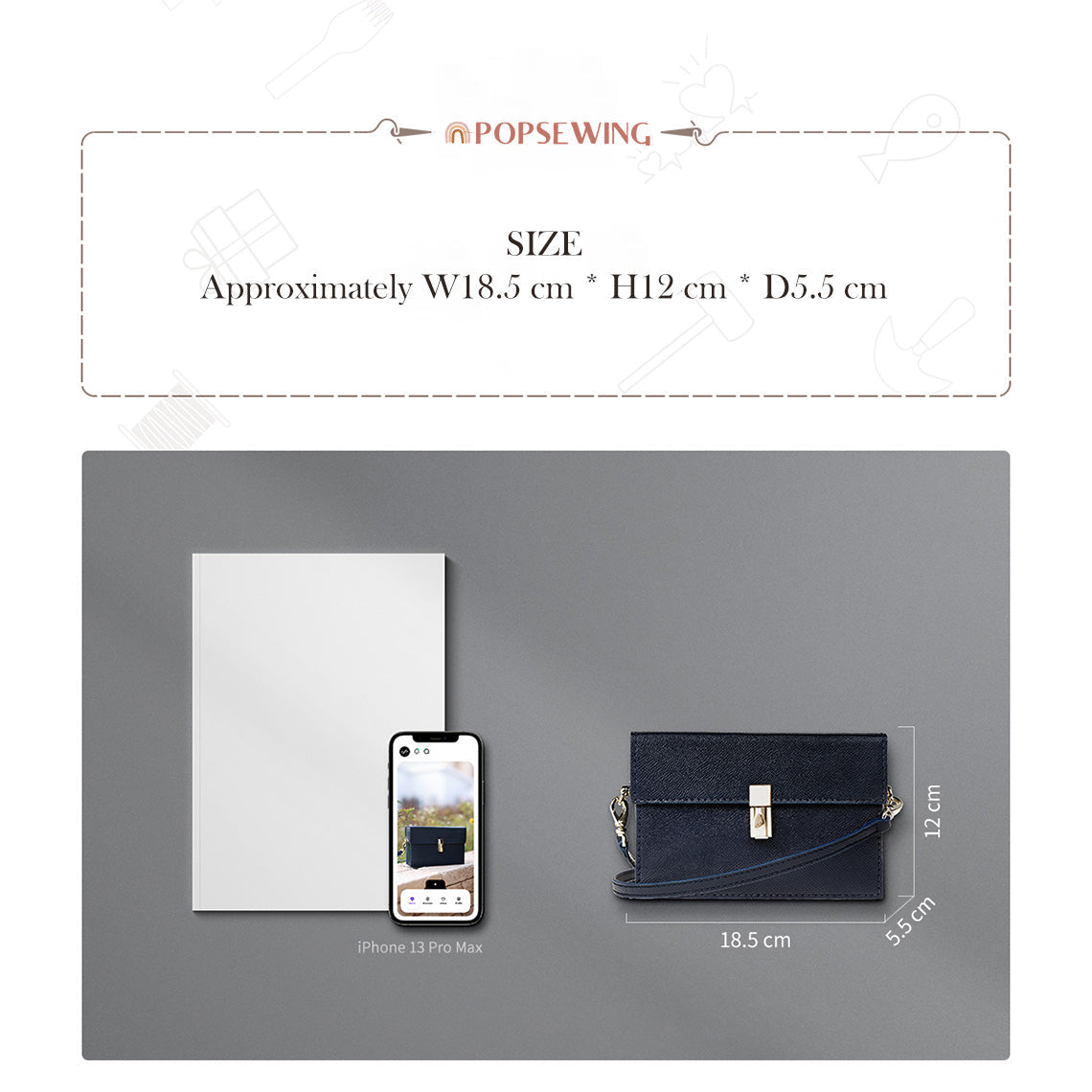 Wirkin® Leather Box Phone Bag DIY Kit