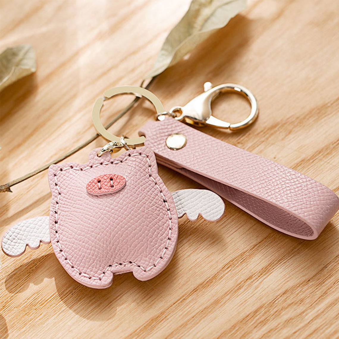 Pig Charm | diy keychains for guys | DIY Keychain Kit | Flying Pig Keychain | Wirkin™