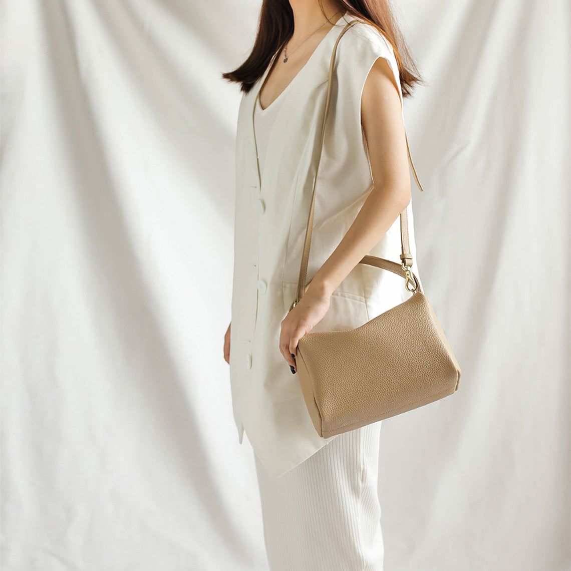 Wirkin® Top Grain Leather Design Pillow Bag DIY Kit