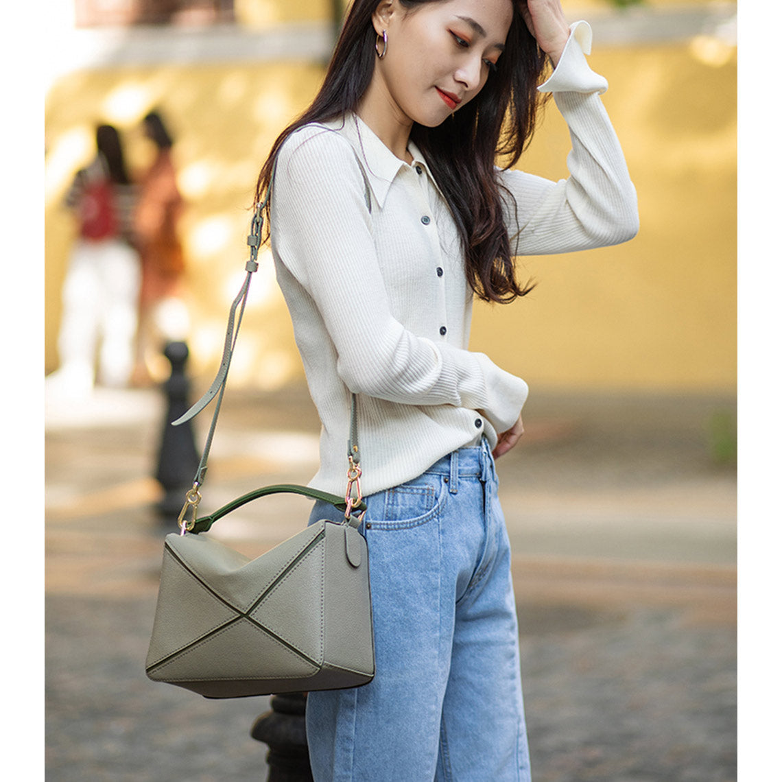 Wirkin® Leather Geometry Crossbody Bag DIY Kit