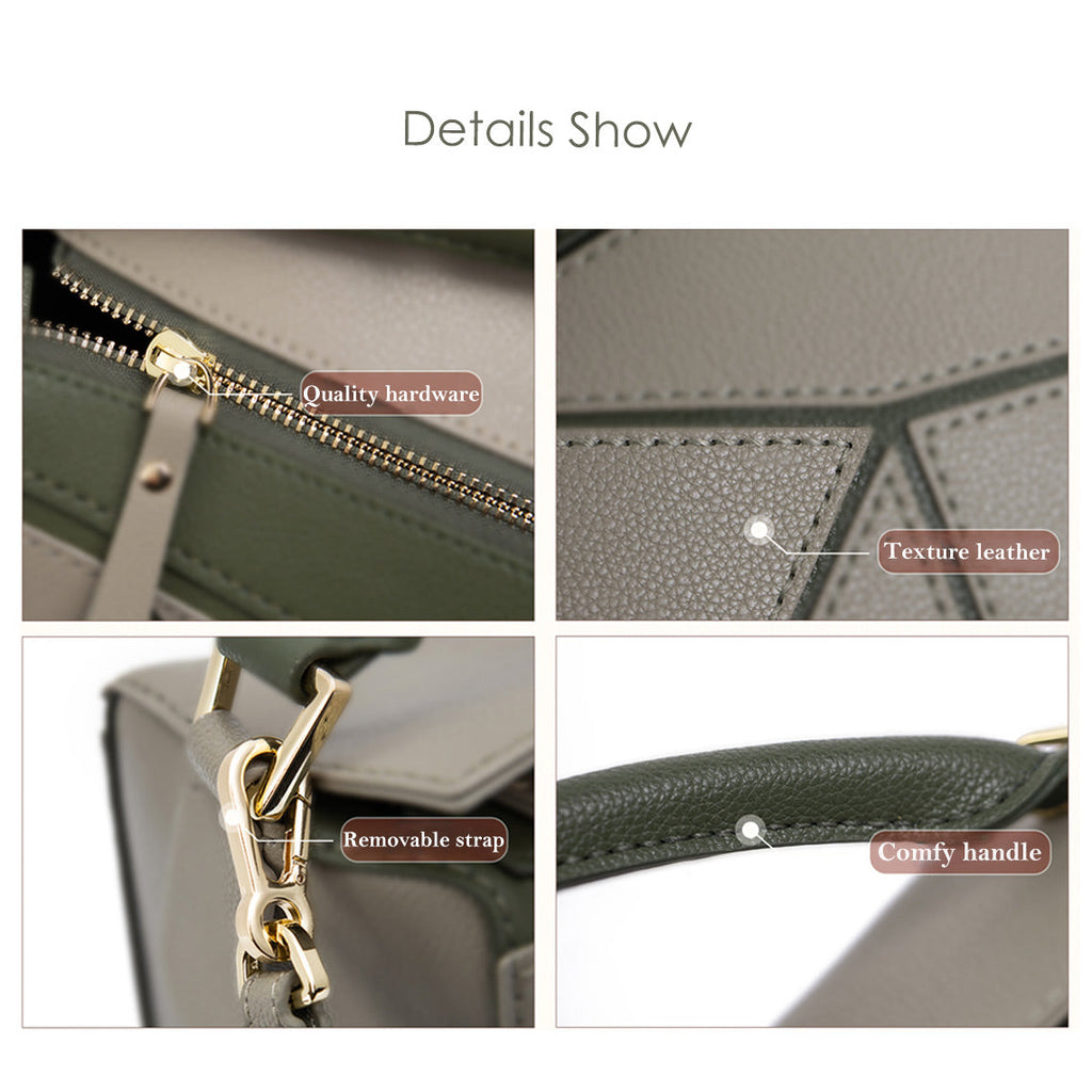 Wirkin® Leather Geometry Crossbody Bag DIY Kit