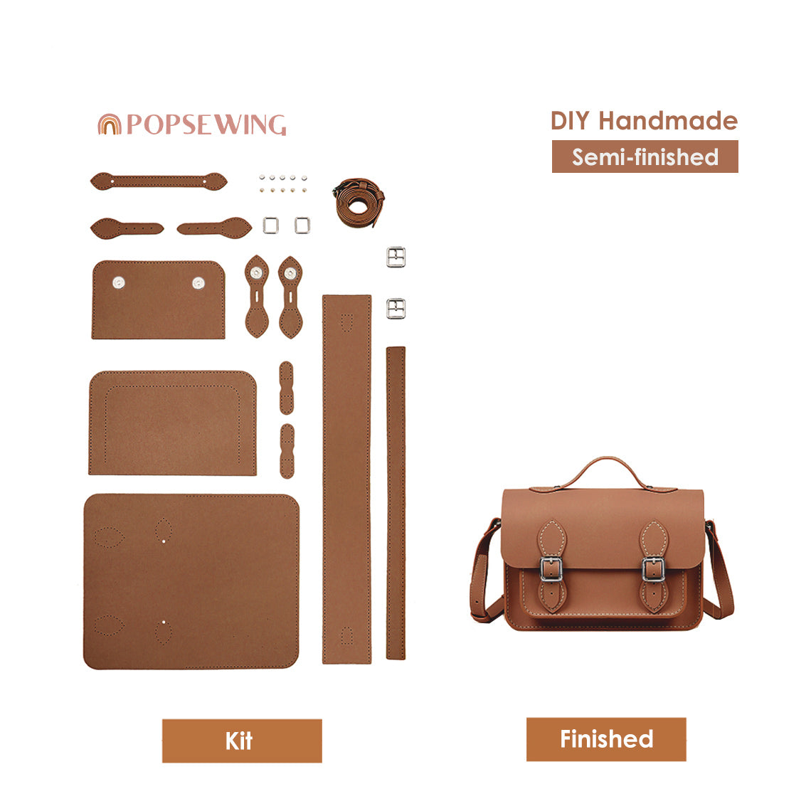 Wirkin™ handmade leather kit for  cambridge satchel
