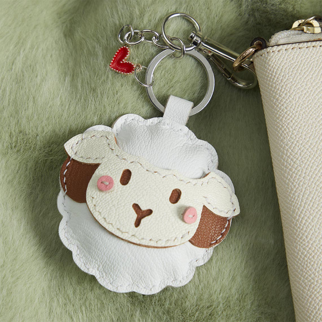 Soft Sheepskin Sheep Keyring Handmade Boutique | Special Gifts for Friends - Wirkin™
