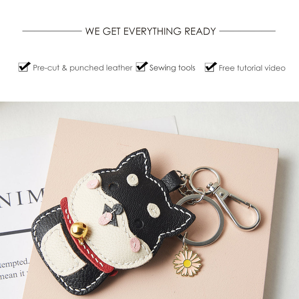 Wirkin DIY Leathercraft Kits | How to Make a Leather Keychain