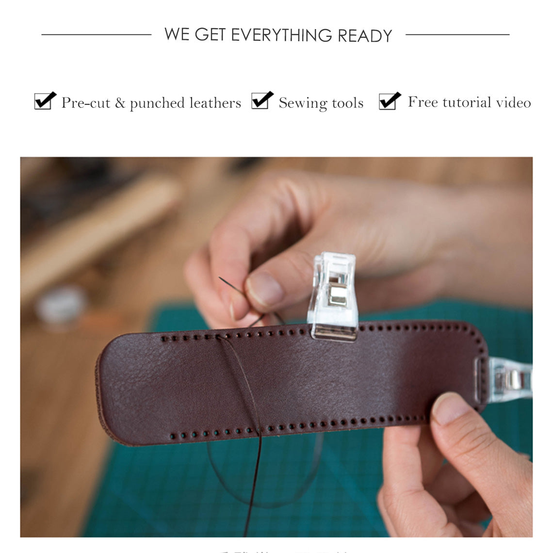 Handmade Single Pen Sleeve Pen Holder Brown | How to Make a Pen Sleeve - Wirkin™
