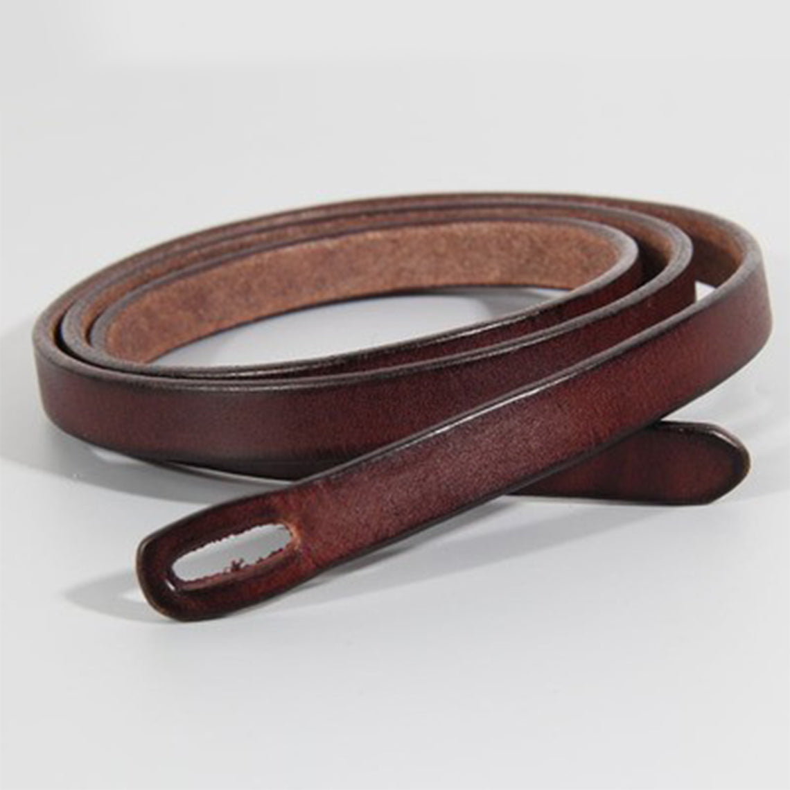 Wirkin® Full Grain Leather Skinny Dress Belt for Women