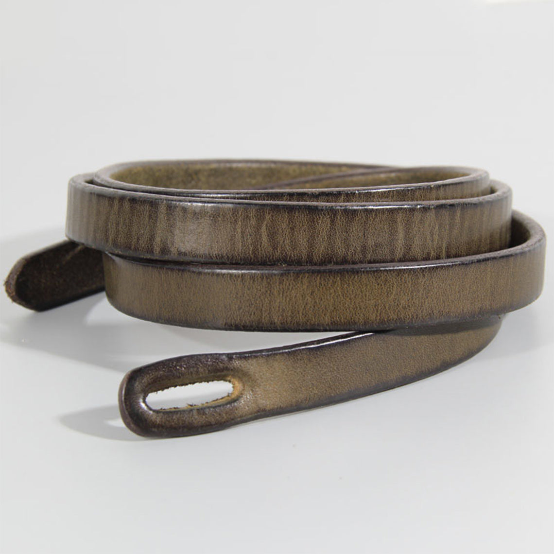 Wirkin® Full Grain Leather Skinny Dress Belt for Women