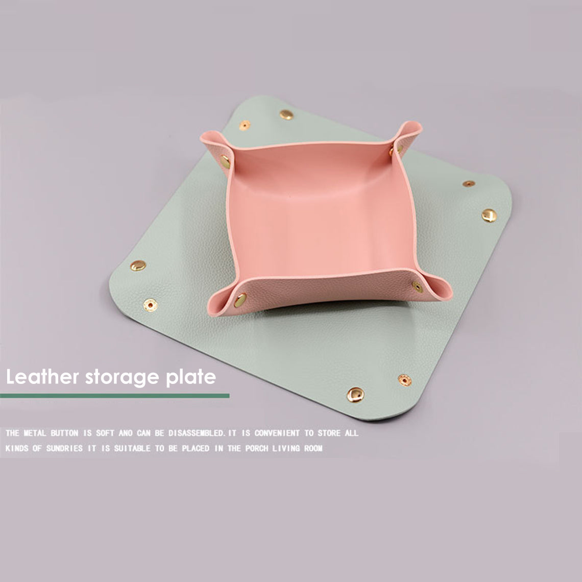 Wirkin® Leather Handmade Tray