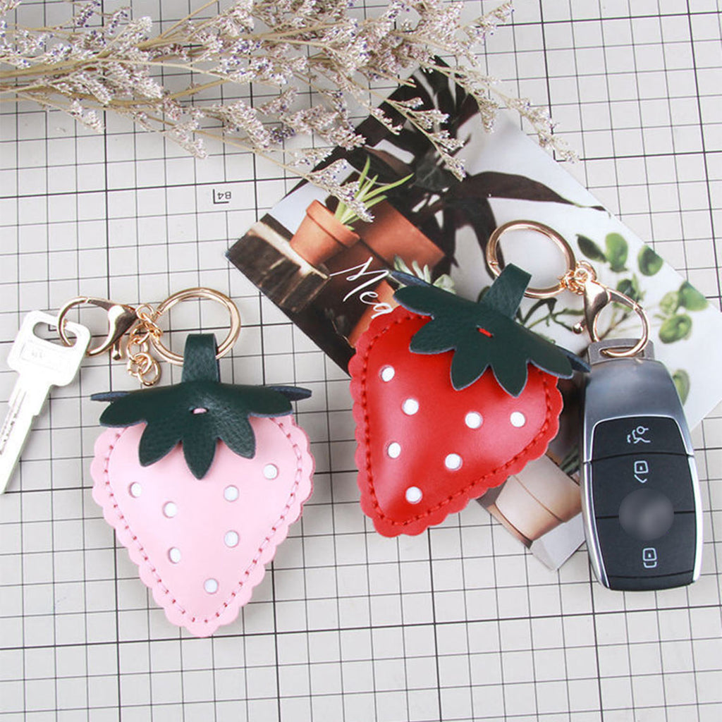 DIY Strawberry Gifts   - Strawberry Bag keychain | Wirkin™