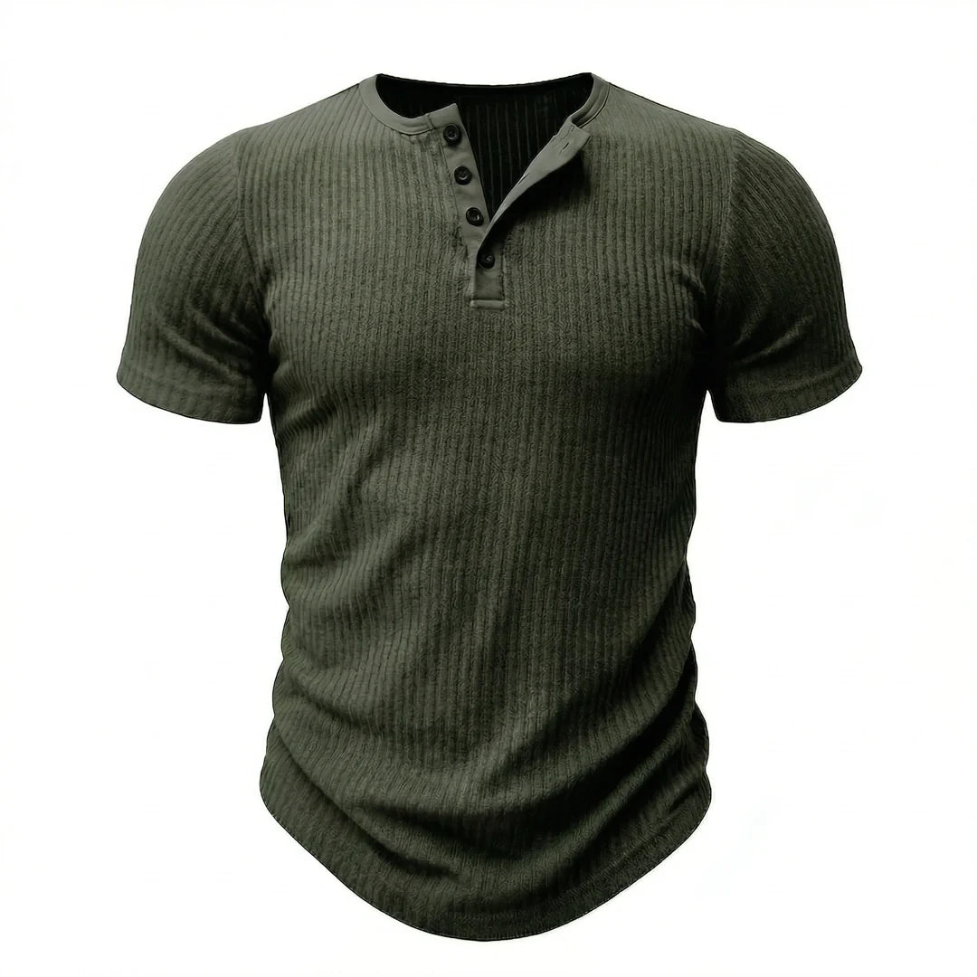 Siena - Men's Ultra Comfortable Henley Shirt