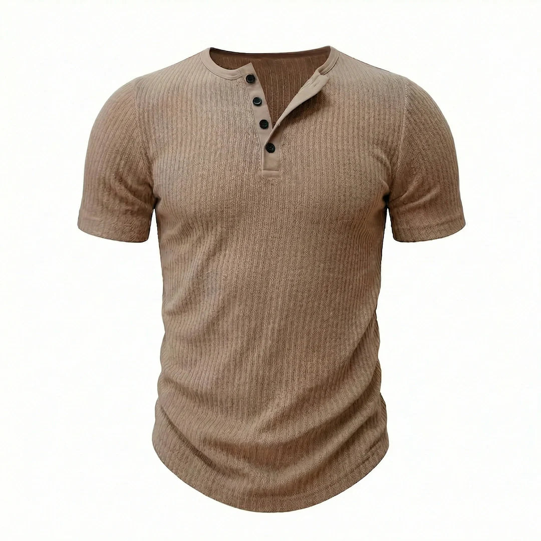 Siena - Men's Ultra Comfortable Henley Shirt