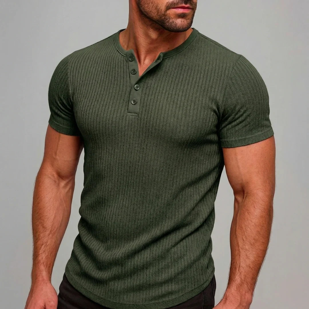 Siena - Men's Ultra Comfortable Henley Shirt