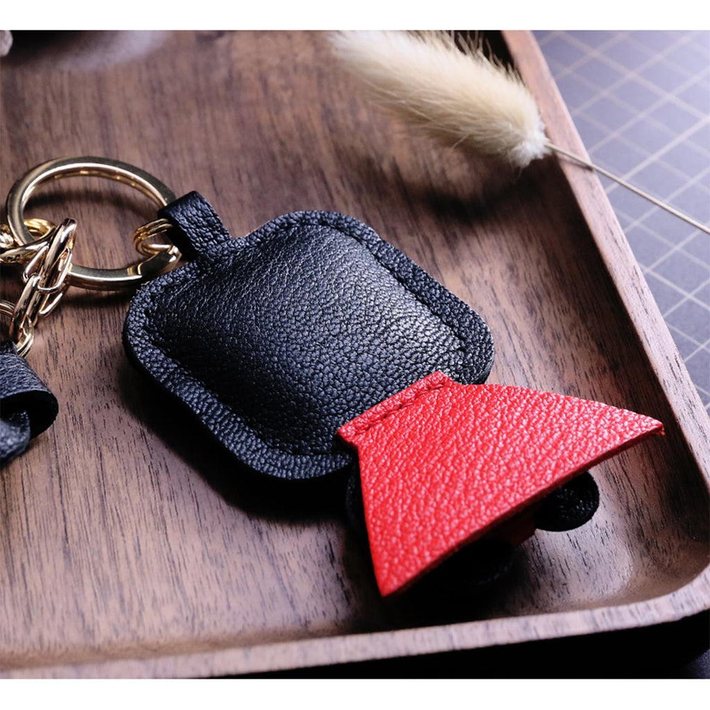 Christmas Gift Leather Superman Keychain | Bag Accessories Backpack Keychain - Wirkin™