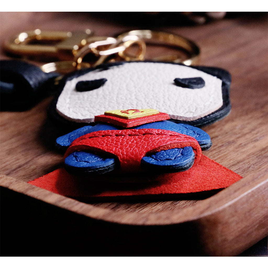How to Make a Superman Leather Keychain at Home - Wirkin™