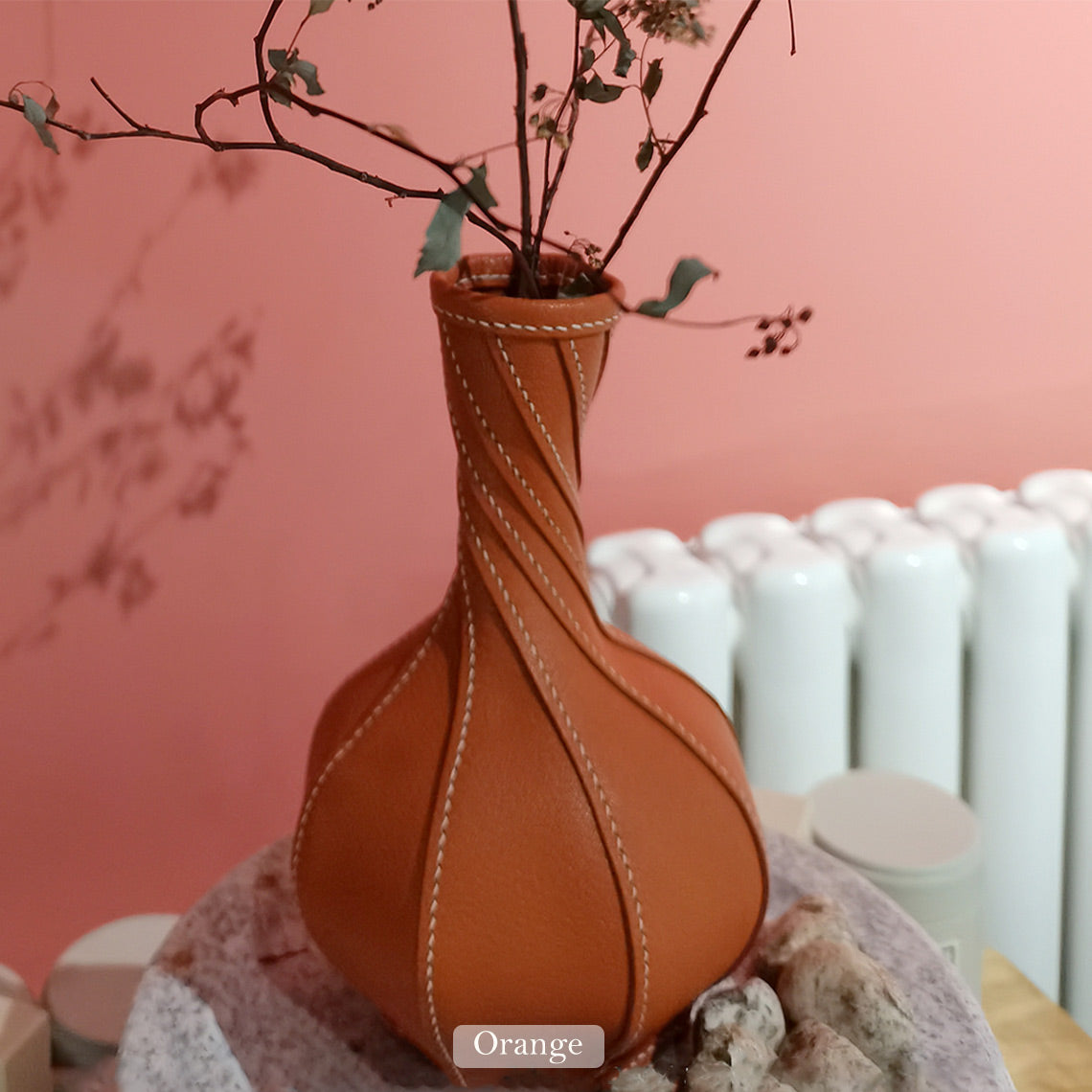 Wirkin® Homedecor Leather Vase DIY Kit