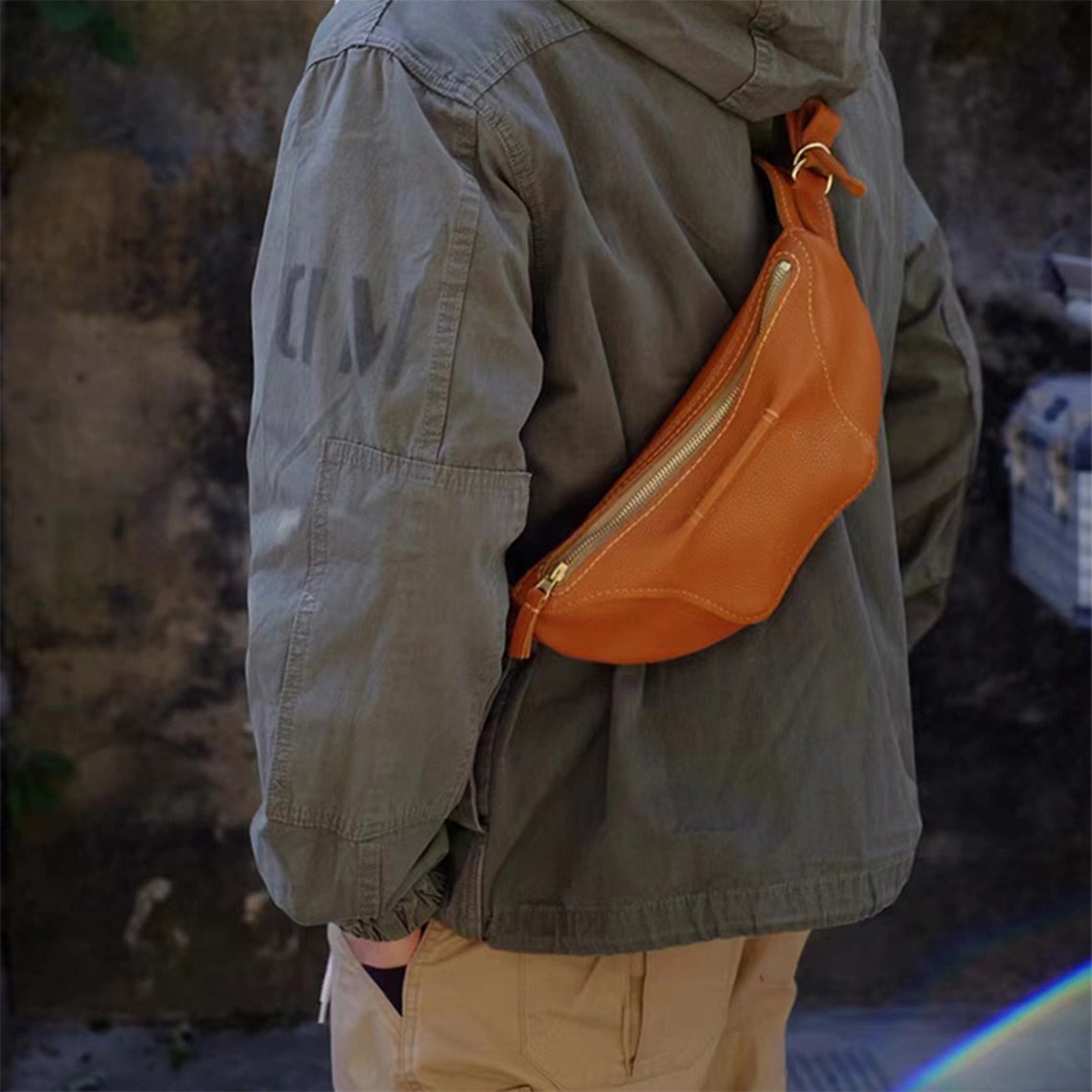 Crossbody Fanny Pack Bum Bag Waist Bag for Men and Women | Handmade Crossbody Bag for Men - Wirkin™
