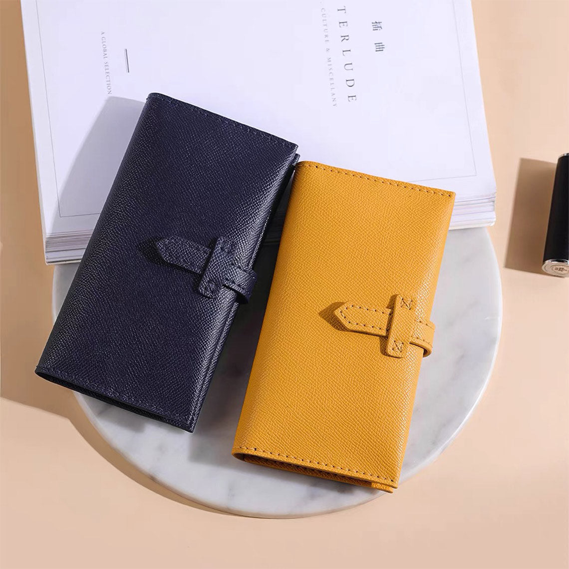 Yellow and Blue Bearn Wallet DIY Kit - Inspired Wallet | Wirkin™