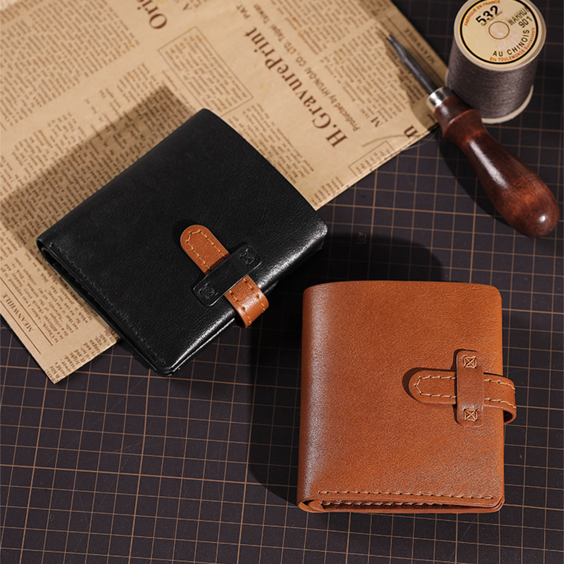 DIY Leather Wallet | DIY Wallet For Men | Wirkin™