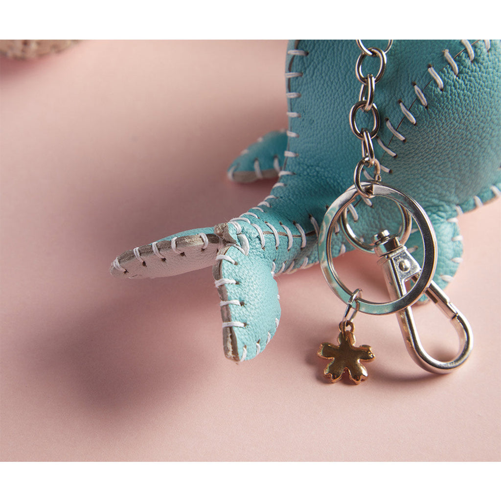 Blue Whale Leather Keychain Pendant | Whale Leather Pendant Making Kits for Beginners - Wirkin™