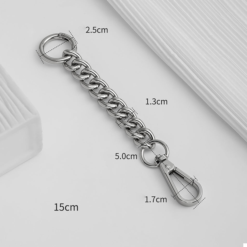 Bag Extension Chain Shoulder Strap, Extended Chain for Backpack, Underarm DIY Bag Strap, Short Chain Accessories