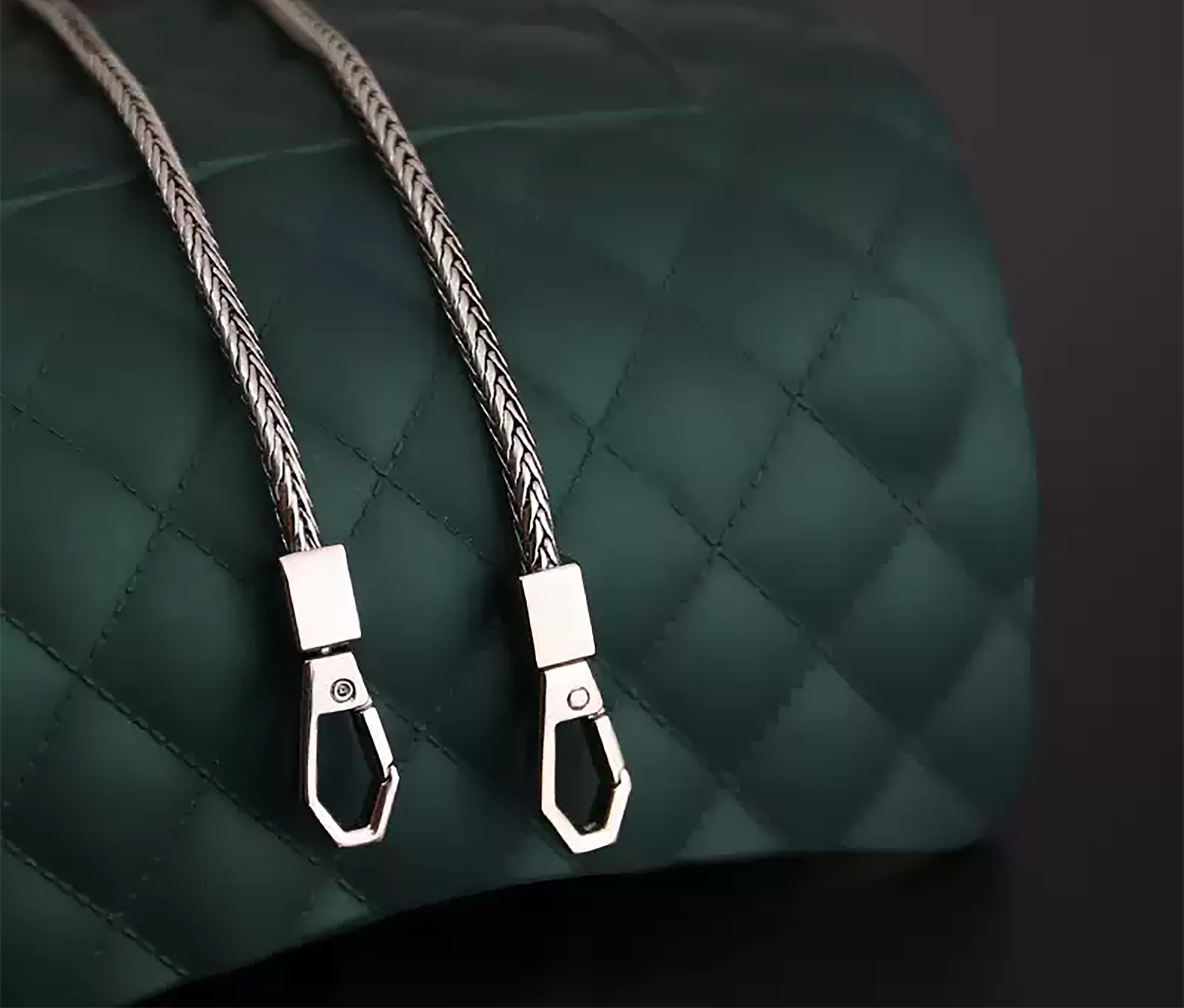 Handcrafted Metal Chain Strap for Women's Crossbody Bags & Wallets - Replacement Chain for Handbags