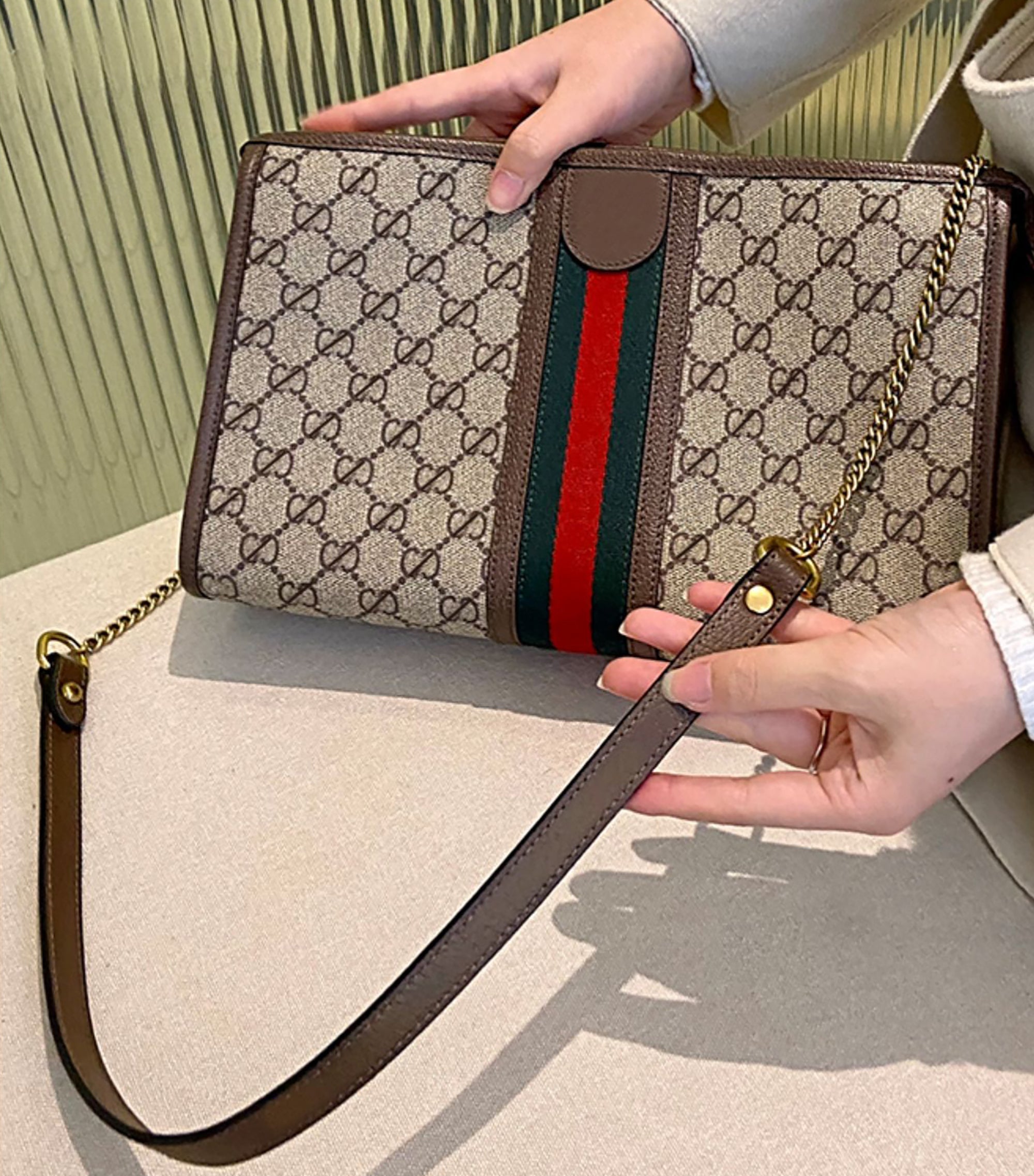 Handmade Adjustable Strap for Toiletry Bag – Crossbody Shoulder Strap, Chain and Accessories for Bag Transformation