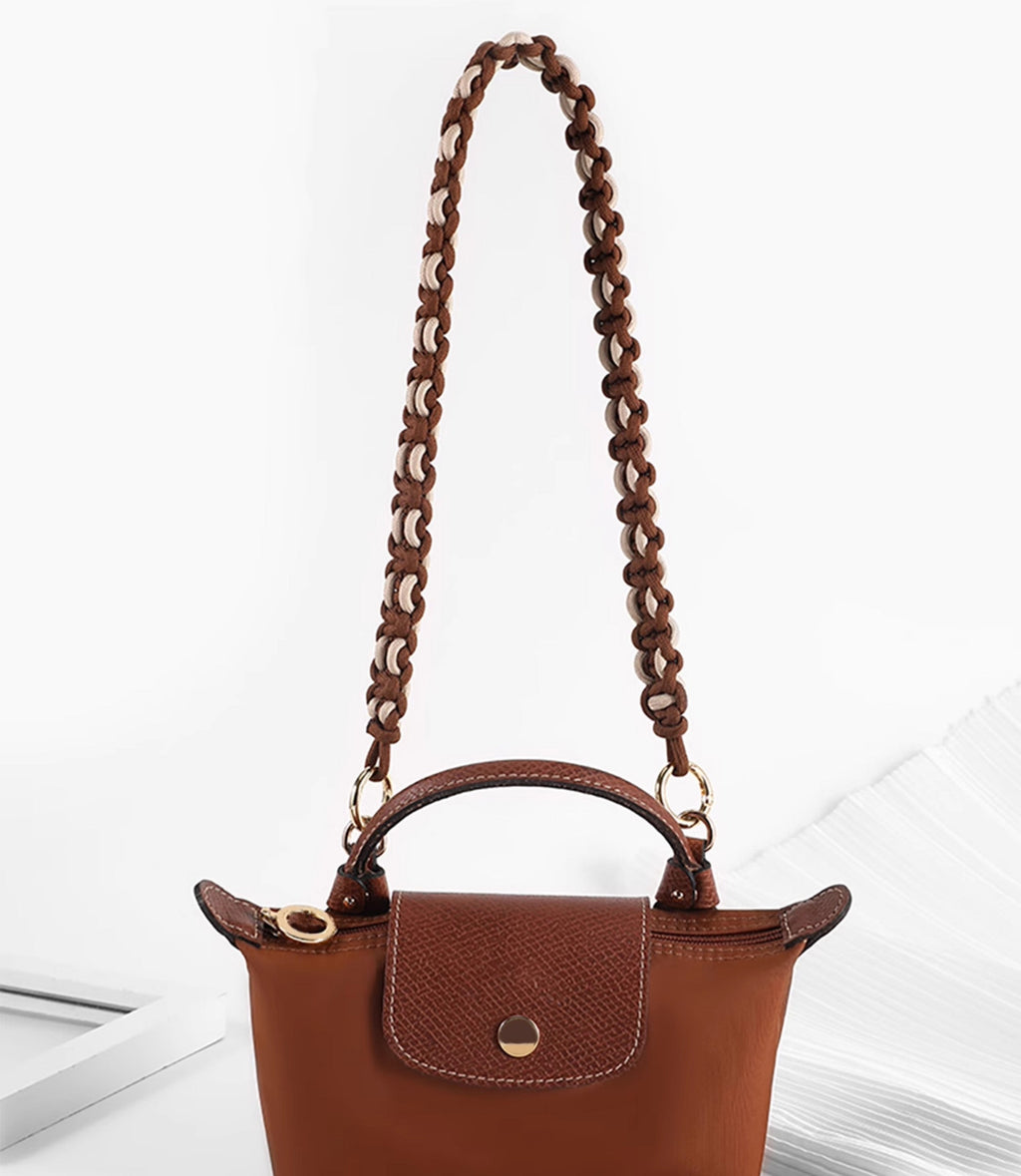 Handcrafted Woven Crossbody Strap for Satchel19 - Fashionable & Versatile Replacement Shoulder Bag Strap
