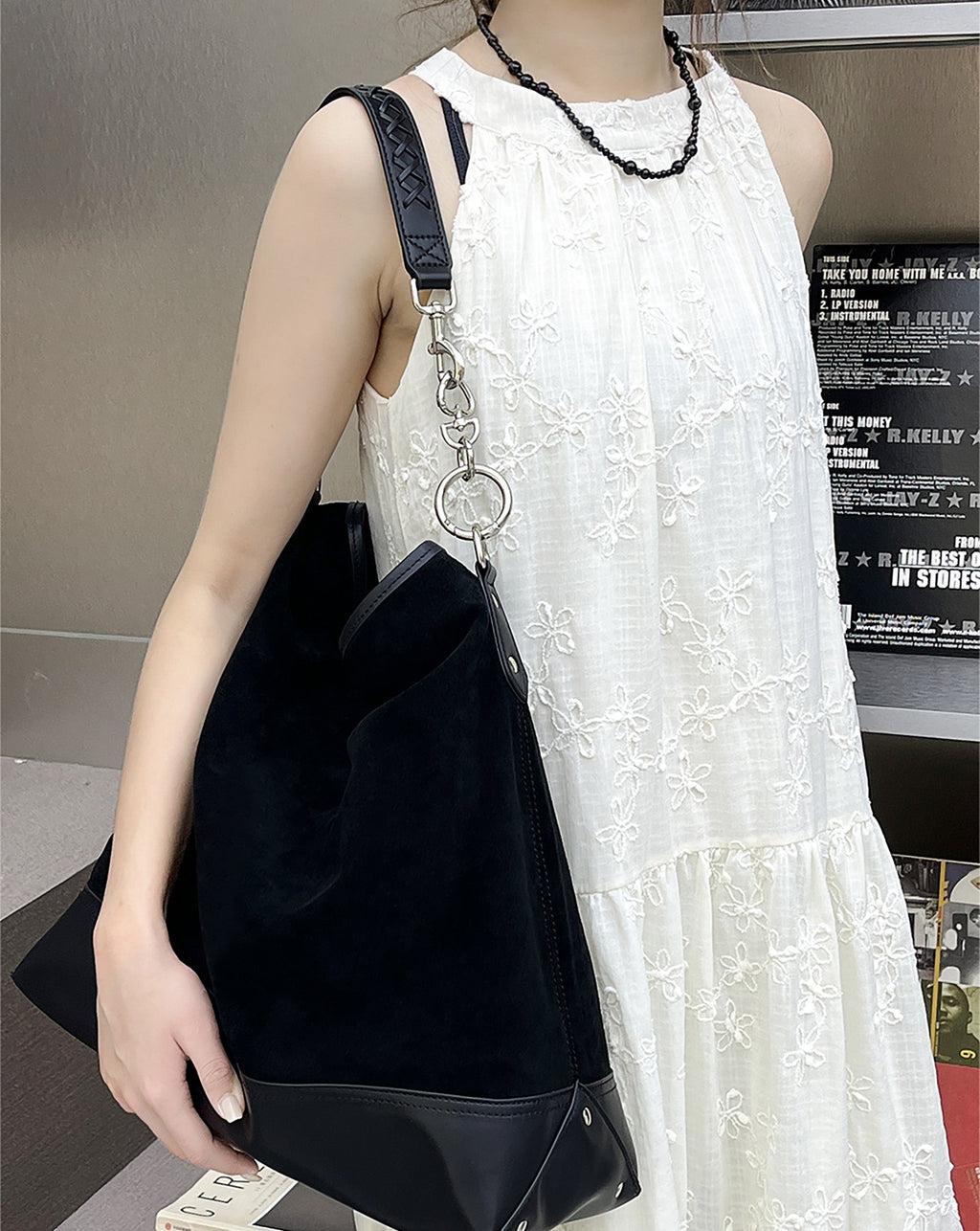 Shoulder strap extension chain for Hobo bags, Saturn tote bag extended strap modification accessory