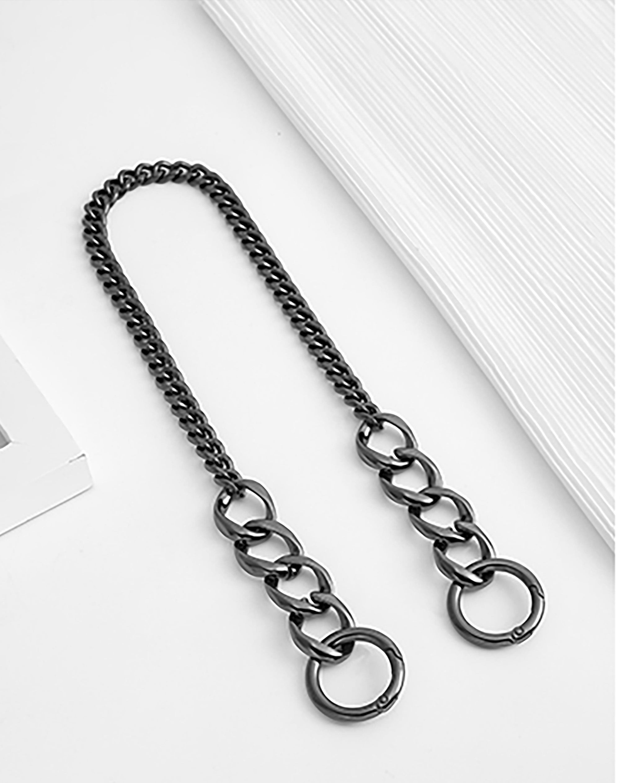 Underarm bag chain accessory, medium-small crossbody bag strap, wallet replacement bag chain