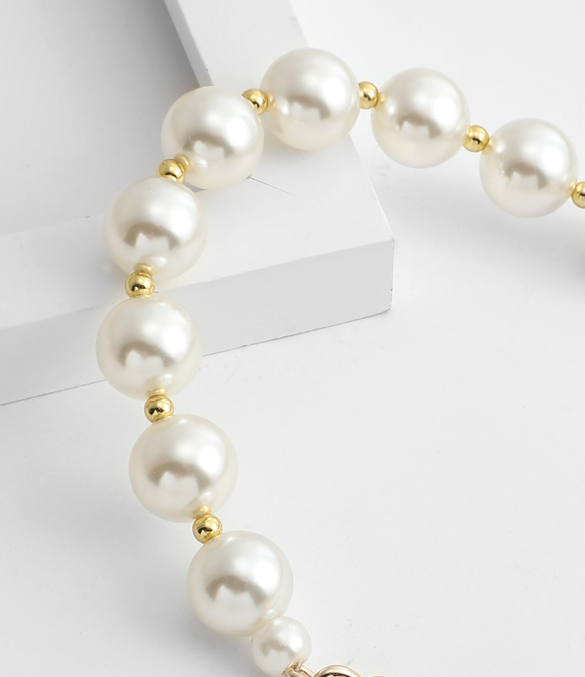 Versatile pearl metal chain handle, bag chain strap, replacement handle chain accessory for shoulder straps